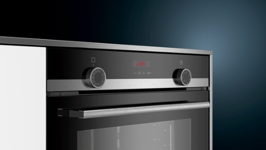 Siemens HB574ABR1  iQ300, Einbau-Backofen Edelstahl Selbstreinigung Edelstahl
