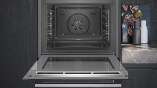 Siemens HB574ABR1  iQ300, Einbau-Backofen Edelstahl Selbstreinigung Edelstahl