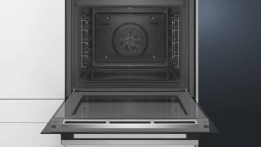 Siemens HB574ABR1  iQ300, Einbau-Backofen Edelstahl Selbstreinigung Edelstahl