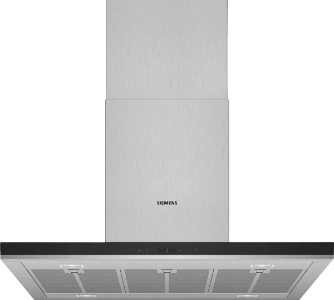 Siemens LF98BIP50 Insel-Dunstabzughaube 90 cm Box-Esse Edelstahl 