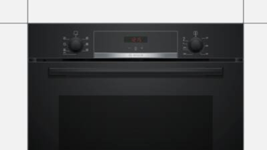 Bosch HBA533BB1 Backofen Vulkan Schwarz 