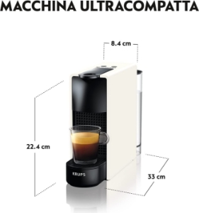 Krups XN1101 Nespresso Essenza Mini weiss   