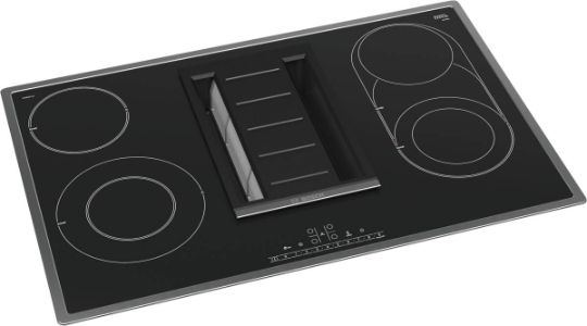Bosch PKM845F11E Glaskeramik-Kochfeld Autark mit Kochfeldabzug 80 cm