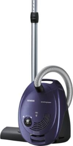 Siemens VS06A111 Staubsauger mit Beutel, synchropower, Blau 