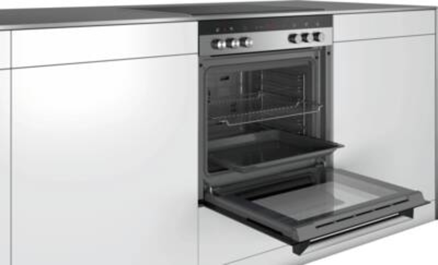 Siemens HE113FBS2 iQ100, Einbau-Herd, 60 x 60 cm, Edelstahl 