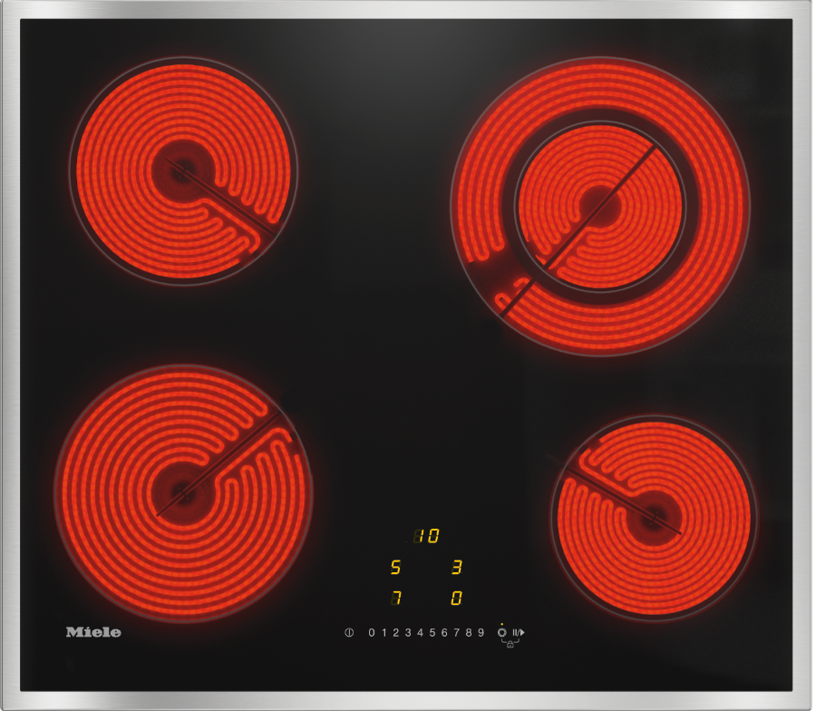 Miele KM 6520 FR  Elektrokochfeld Autark Edelstahl 60cm 10881980
