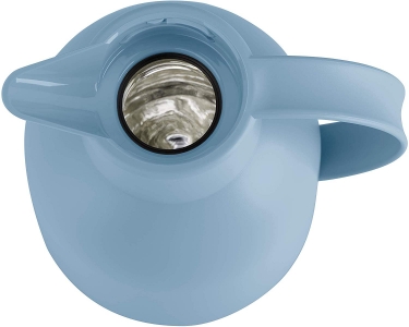 Emsa SAMBA Isolierkanne Quick-Press 1,0 L Puder-Blau 