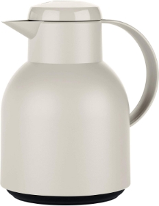 Emsa SAMBA Isolierkanne Quick-Press 1,0 L Puder-Grau 
