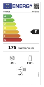 Gorenje RFI4152P1 Kühl-Gefrierkombination Einbau  144cm Nische