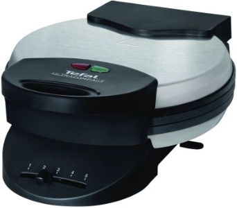 Tefal WM310D WaffeleisenEdelstahl-Schwarz 1000W WM310D