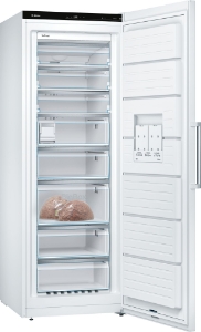 Bosch GSN58AWDV  Gefrierschrank Stand  191 x 70 cm, Weiss 366 Liter