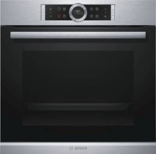 Bosch HRG6753S2 Edelstahl Backofen mit Dampfunterstützung Pyrolyse(Selbstreinigung)
