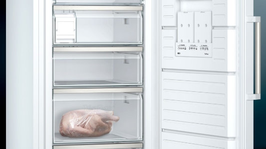 Siemens GS58NAWDV Stand-Gefrierschrank   weiß 70 cm No-Frost
