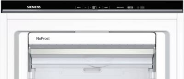 Siemens GS58NAWDV Stand-Gefrierschrank   weiß 70 cm No-Frost