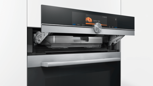 Siemens HS658GXS7 Einbau-Dampfbackofen Edelstahl TFT Display Home Connect