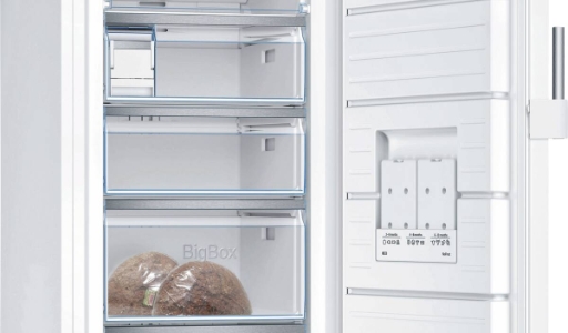 Bosch GSN51EWDV Select Line Serie 6  Stand-Gefrierschrank  NoFrost, 161 x 70 cm,weiß