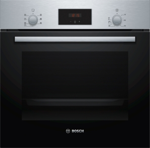 Bosch HBF133BR0 Serie 2  Einbau-Backofen 60 x 60 cm  Edelstahl 