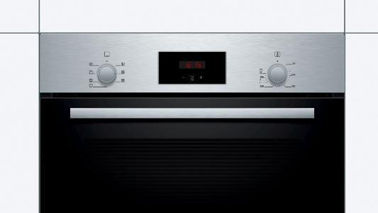 Bosch HBF133BR0 Serie 2  Einbau-Backofen 60 x 60 cm  Edelstahl 