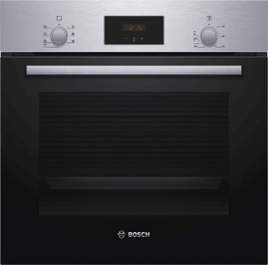 Bosch HBF133BR0 Serie 2  Einbau-Backofen 60 x 60 cm  Edelstahl 