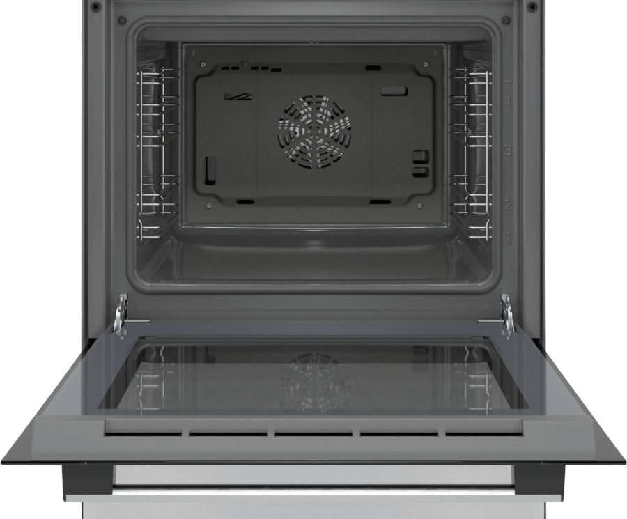 Bosch HBF133BR0 Serie 2  Einbau-Backofen 60 x 60 cm  Edelstahl 