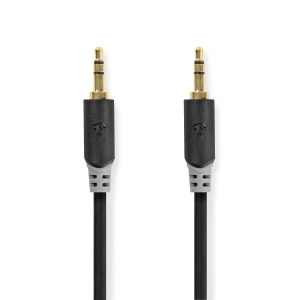 Nedis CABW22000AT20 Stereo Audiokabel | 3,5-mm-Stecker | 2,0 m | Anthrazit
