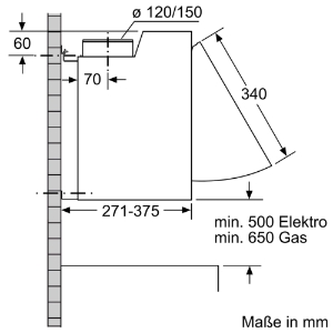 Siemens LE66MAC00 Zwischenbauhaube 