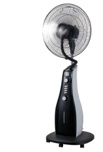 SHE SHE40ST2001SMF Standventilator  Sprühnebel   Ø 40 cm · 120 Watt 