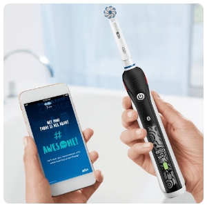 Oral-B Teen Elektrische Zahnbürste Schwarz 