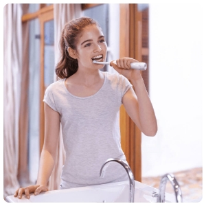 Oral-B Teen Elektrische Zahnbürste Schwarz 
