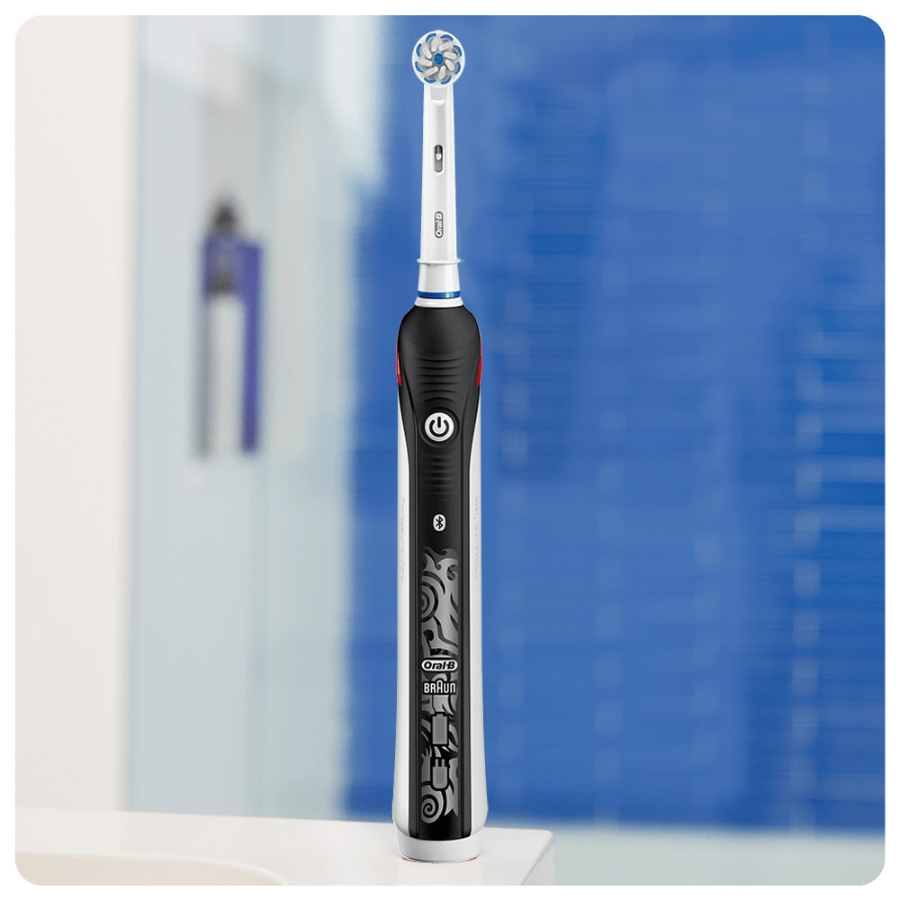 Oral-B Teen Elektrische Zahnbürste Schwarz 