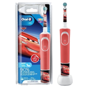 Oral-B Vitality 100 Kids Cars Elektrische Kinderzahnbürste Red 