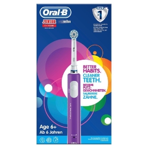 Oral-B Junior Elektrische Kinderzahnbürste Violett Verpackungsbeschädigt!