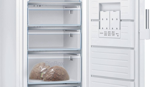 Bosch GSN58EWDV Select Line Serie 6 Gefrierschrank 365L  191 x 70 cm, Weiß, NoFrost 