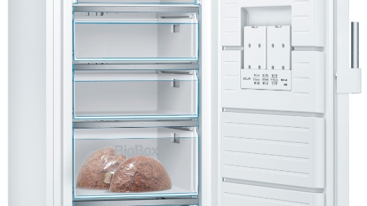 Bosch GSN58EWDV Select Line Serie 6 Gefrierschrank 365L  191 x 70 cm, Weiß, NoFrost 