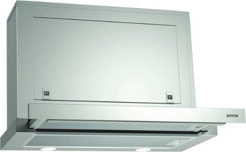 Gorenje BHP613E7X Dunstabzugshaube 433 m³/h  Gerätemaß (B x H x T): 60 × 17 × 30,5 cm