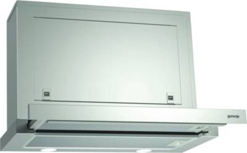 Gorenje BHP613E7X Dunstabzugshaube 433 m³/h  Gerätemaß (B x H x T): 60 × 17 × 30,5 cm