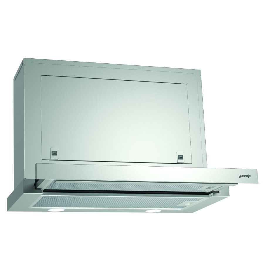 Gorenje BHP613E7X Dunstabzugshaube 433 m³/h  Gerätemaß (B x H x T): 60 × 17 × 30,5 cm