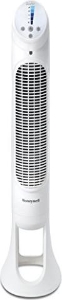 Honeywell HYF260E4 Eleganter Turmventilator mit QuietSet®-Kontrolle  zur Auswahl aus 5 Kühlstufen – von flüsterleiser