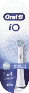 Oral-B Aufsteckbürsten iO, Ultimative Reinigung 4er, weiß 