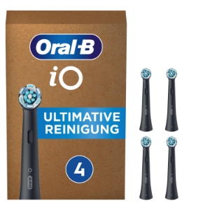Oral-B iO Black Ultimative Reinigung Aufsteckbürsten 4er 