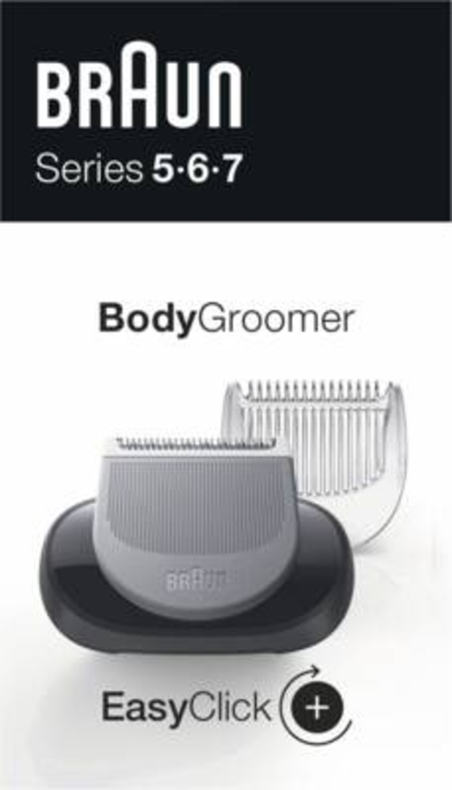 Braun Personal Care EasyClick Bodygroomer-Aufsatz 