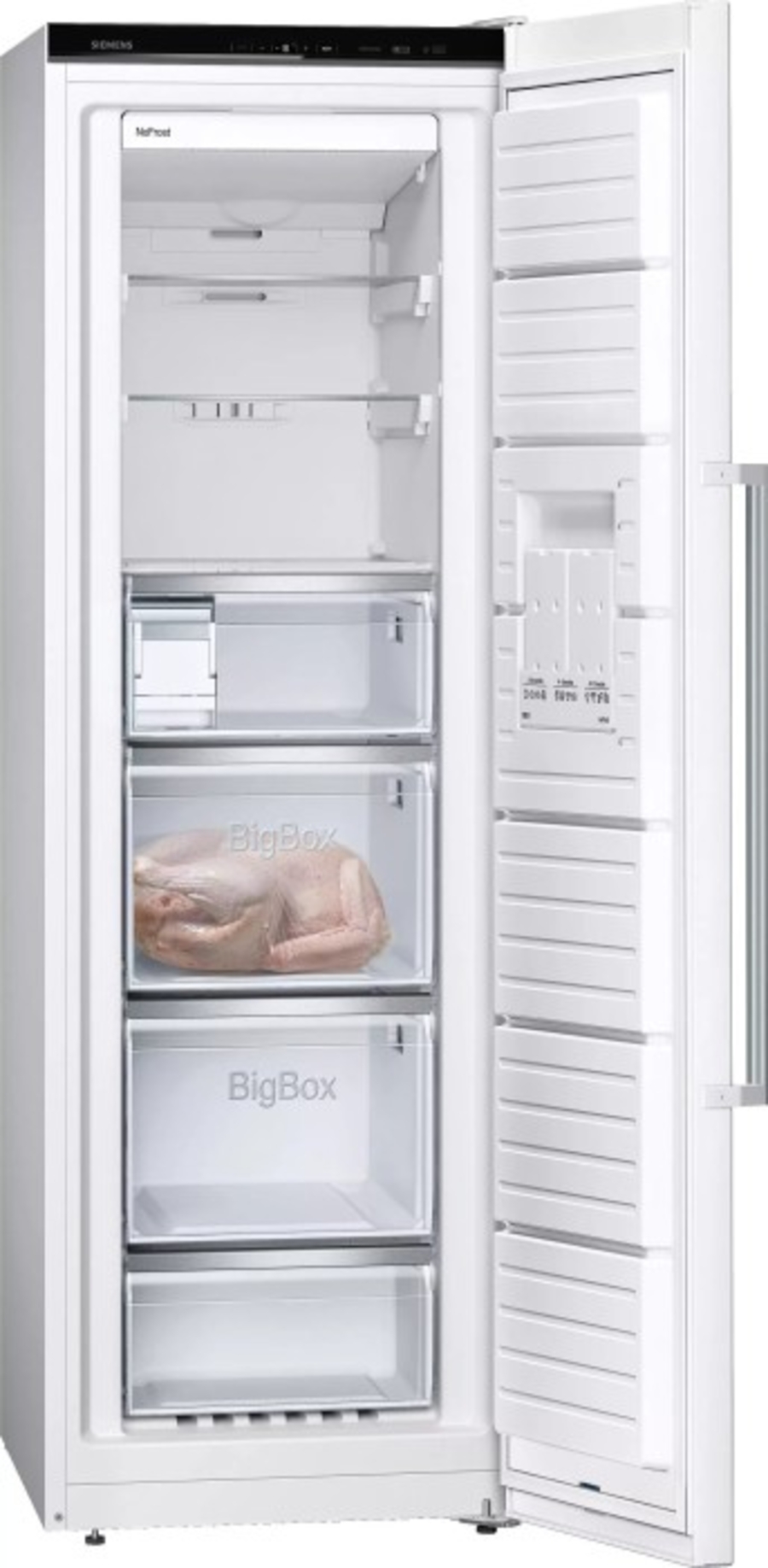 Siemens GS36NAWEP  Gefrierschrank Stand weiß 242l,NoFrost