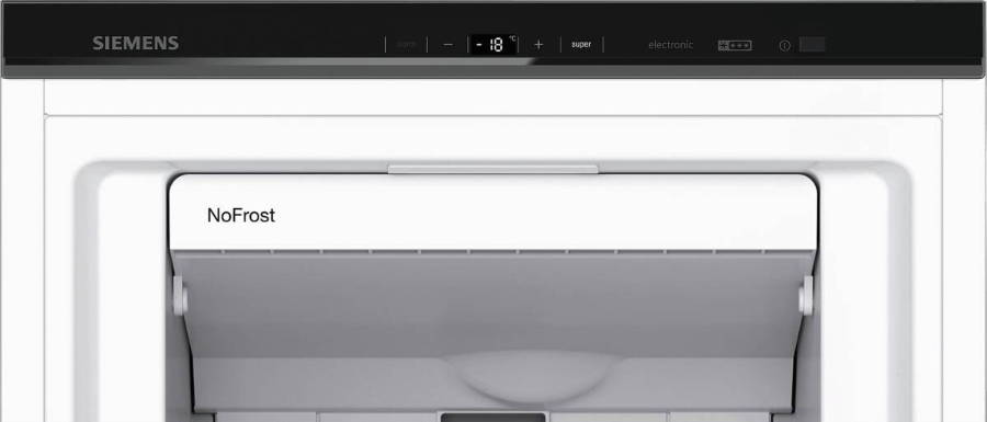 Siemens GS36NAWEP  Gefrierschrank Stand weiß 242l,NoFrost