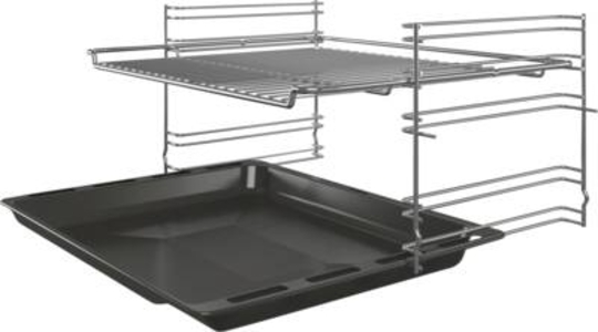 Bosch HQA050020 freistehener Elektroherd  60cm weiß A Masse-Kochplatten