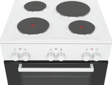 Bosch HQA050020 freistehener Elektroherd  60cm weiß A Masse-Kochplatten