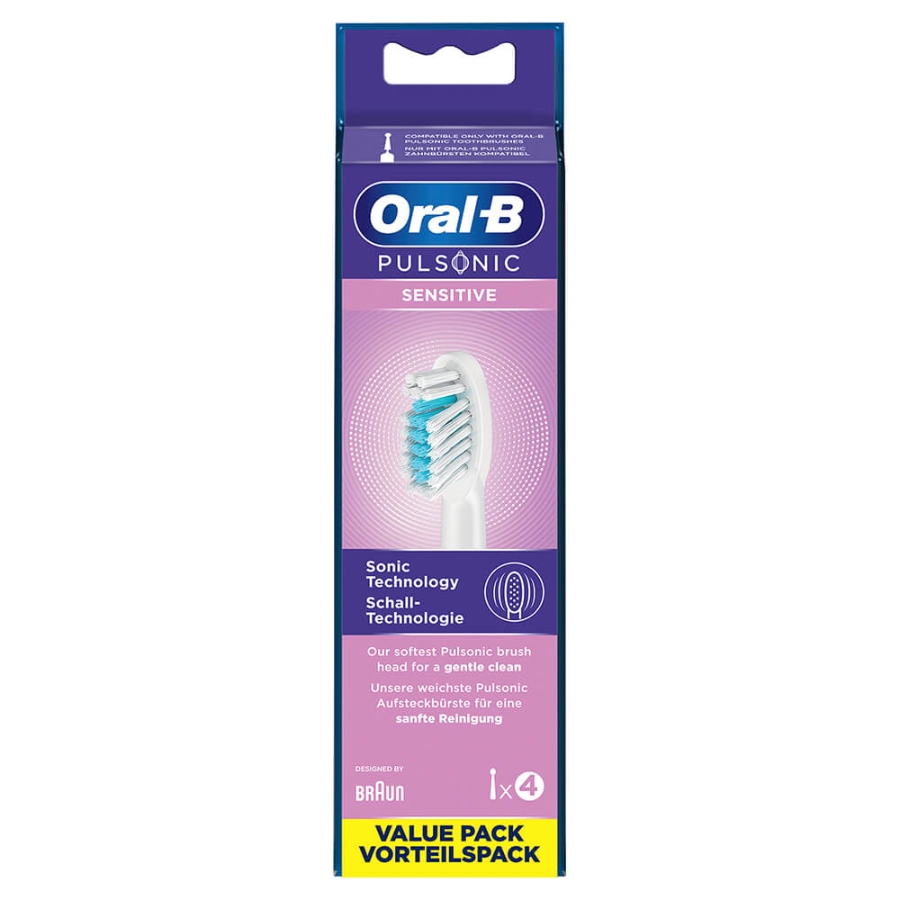 Oral-B Pulsonic Sensitive Aufsteckbürsten 4er 