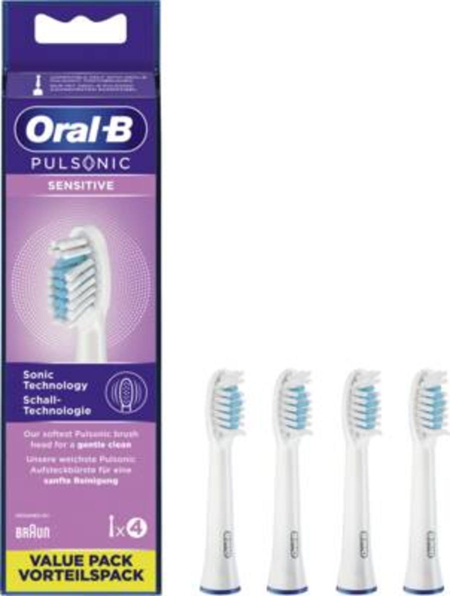 Oral-B Pulsonic Sensitive Aufsteckbürsten 4er 