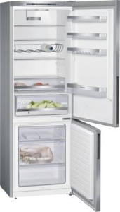 Siemens KG49EAICA Kühl-Gefrier Kombination 70 cm breit  Edelstahl