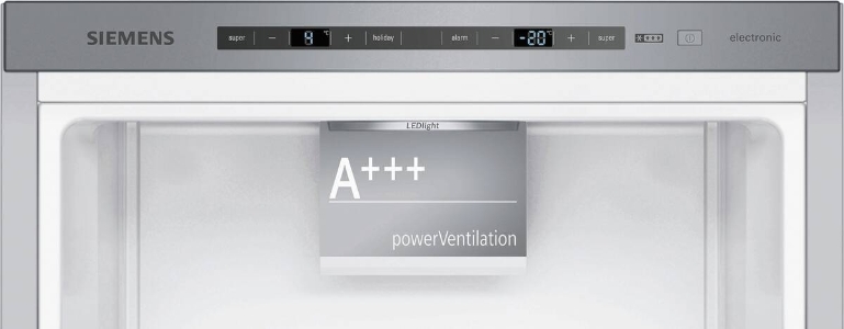 Siemens KG36EALCA  Kühl-Gefrier-Kombination mit Gefrierbereich unten Gefrierbereich unten