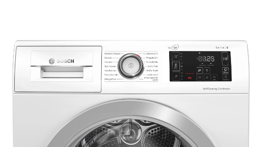 Bosch WTU87RU4AT Wärmepumpentrockner 9 kg A++ weiß